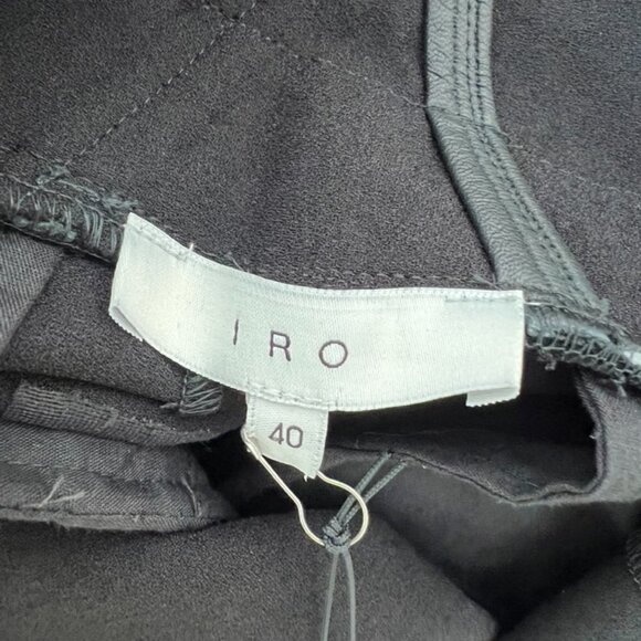 IRO Gennia Open Back Overall Jumpsuit Pants size 40 - Picture 7 of 8